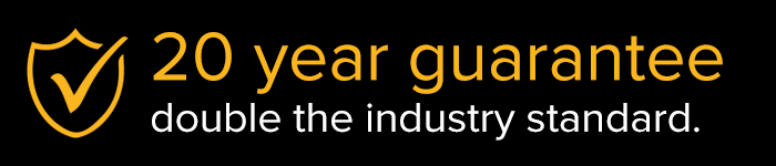 20 Year Guarantee Available at Visual