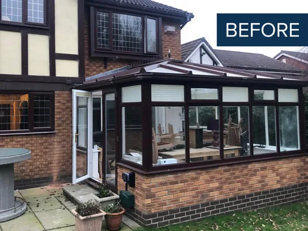 Before - Conservatory Upgrades