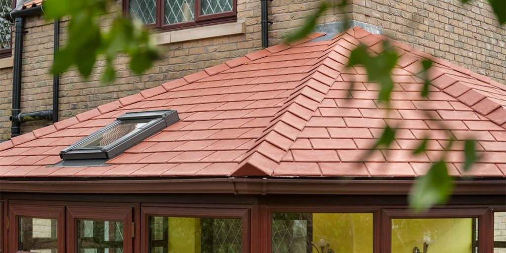 Red Tiles Featured on Solid Roof Conservatory