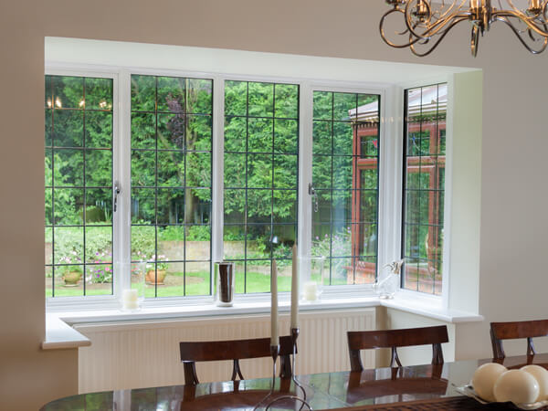 White UPVC Bay & Bow Windows